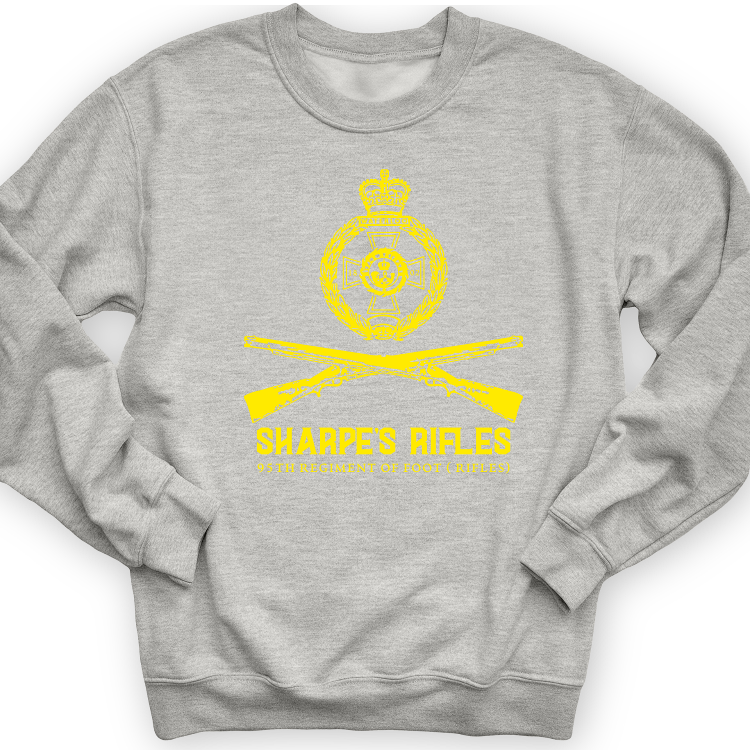 Sharpe's Rifles Crewneck Sport Grey / S
