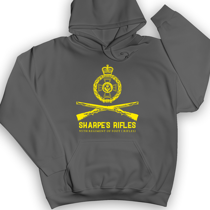 Sharpe's Rifles Hoodie Charcoal / S