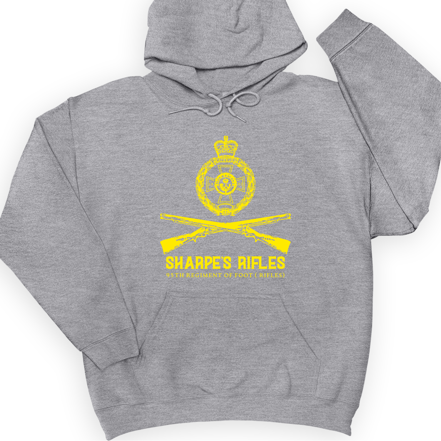 Sharpe's Rifles Hoodie Sport Grey / S