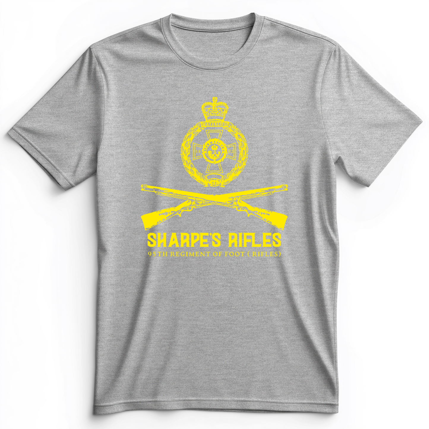 Sharpe's Rifles Premium Tee Athletic Heather / S