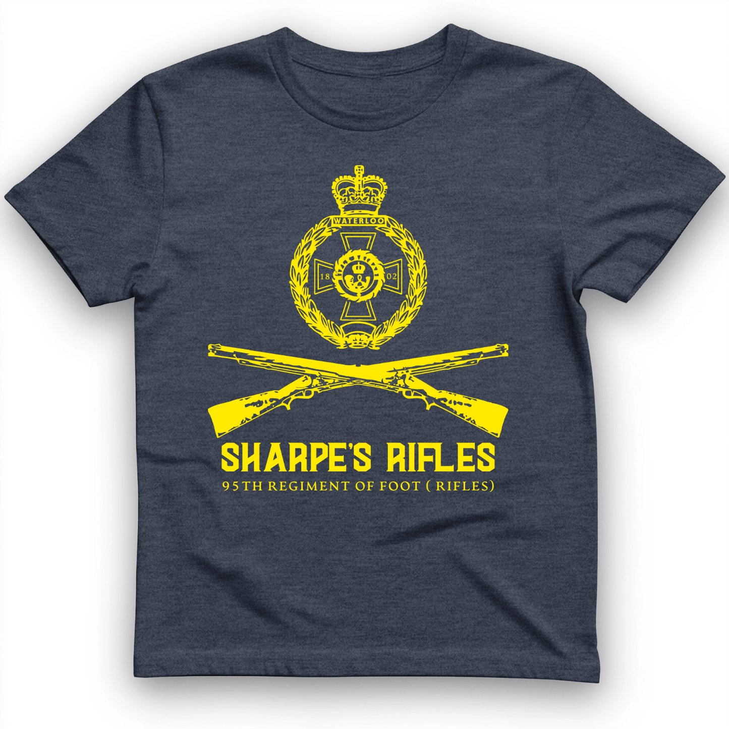 Sharpe's Rifles T-Shirt Heather Navy / S