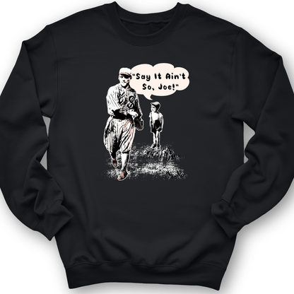 Shoeless Joe Jackson Crewneck Black / S