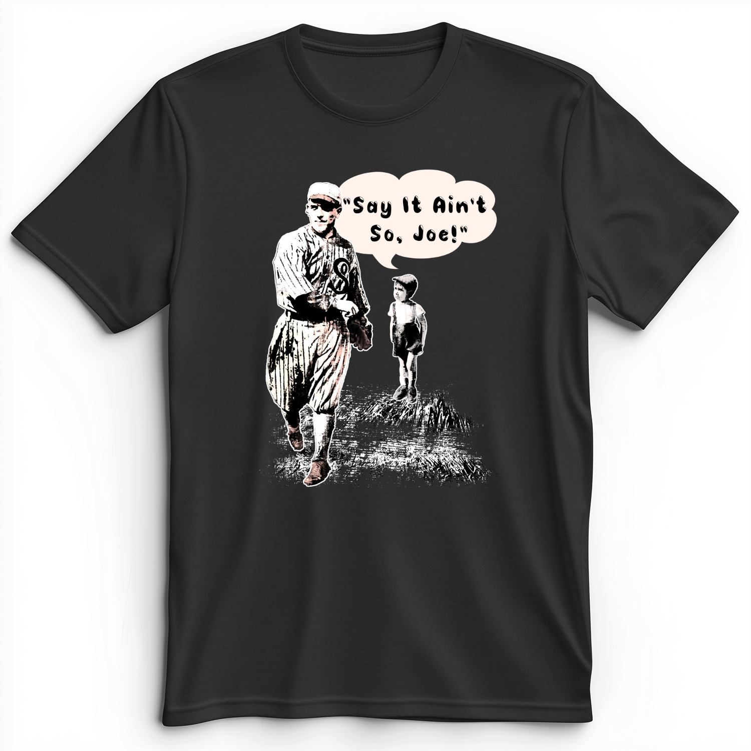 Shoeless Joe Jackson Premium Tee Dark Grey Heather / S