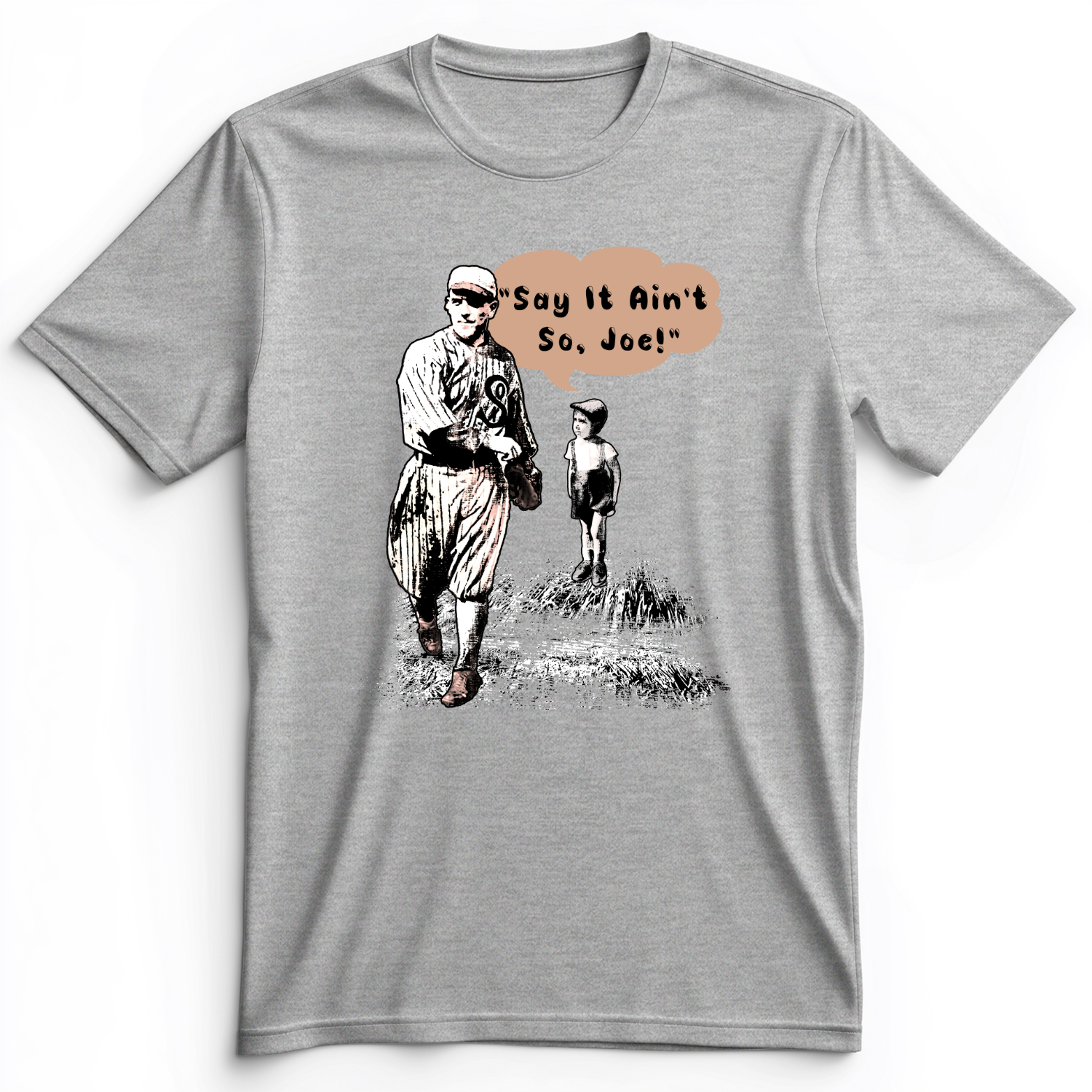 Shoeless Joe Jackson Premium Tee Athletic Heather / S