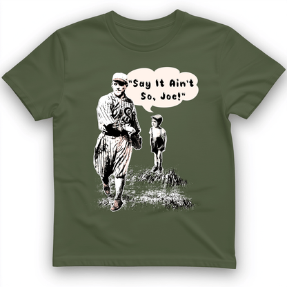 Shoeless Joe Jackson T-Shirt Military Green / S