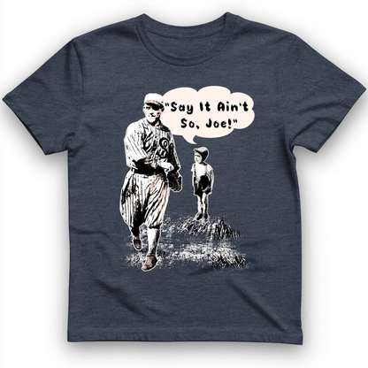 Shoeless Joe Jackson T-Shirt Heather Navy / S