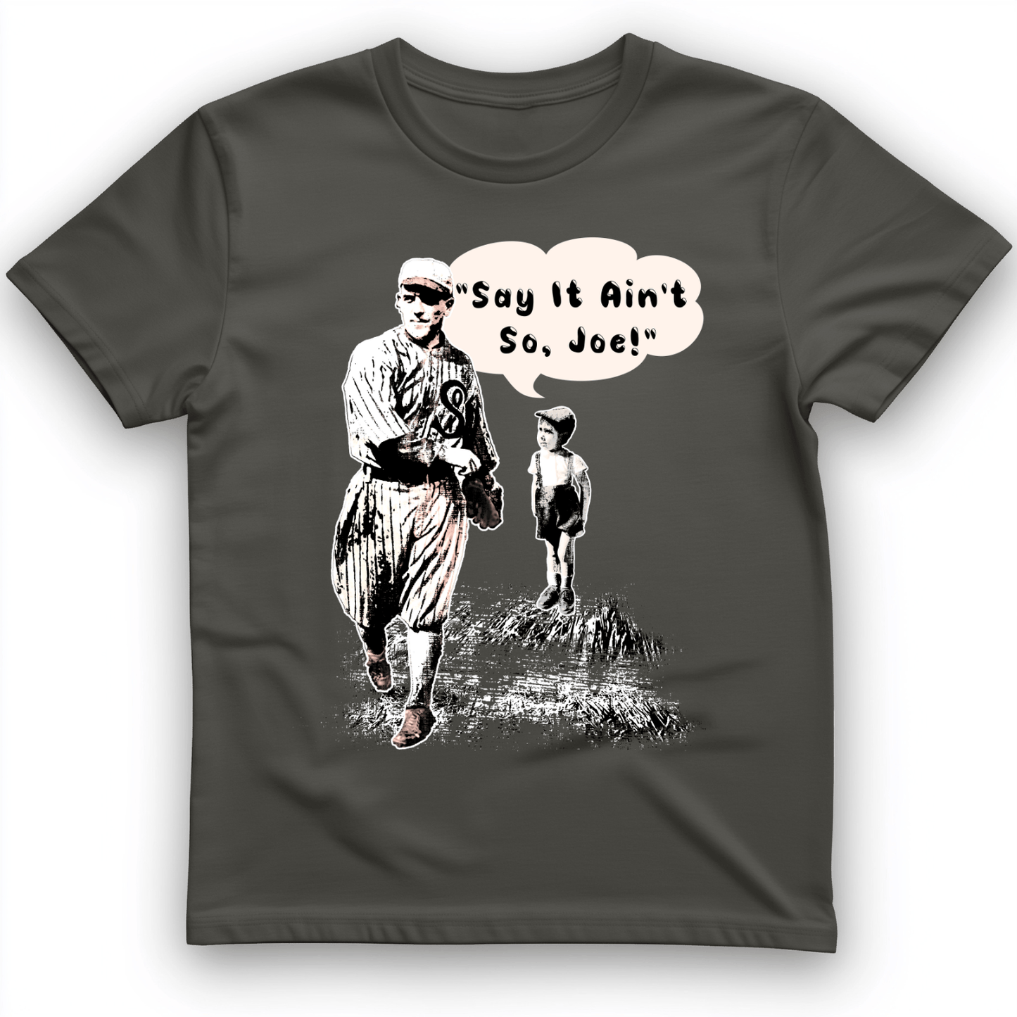 Shoeless Joe Jackson T-Shirt Charcoal / S