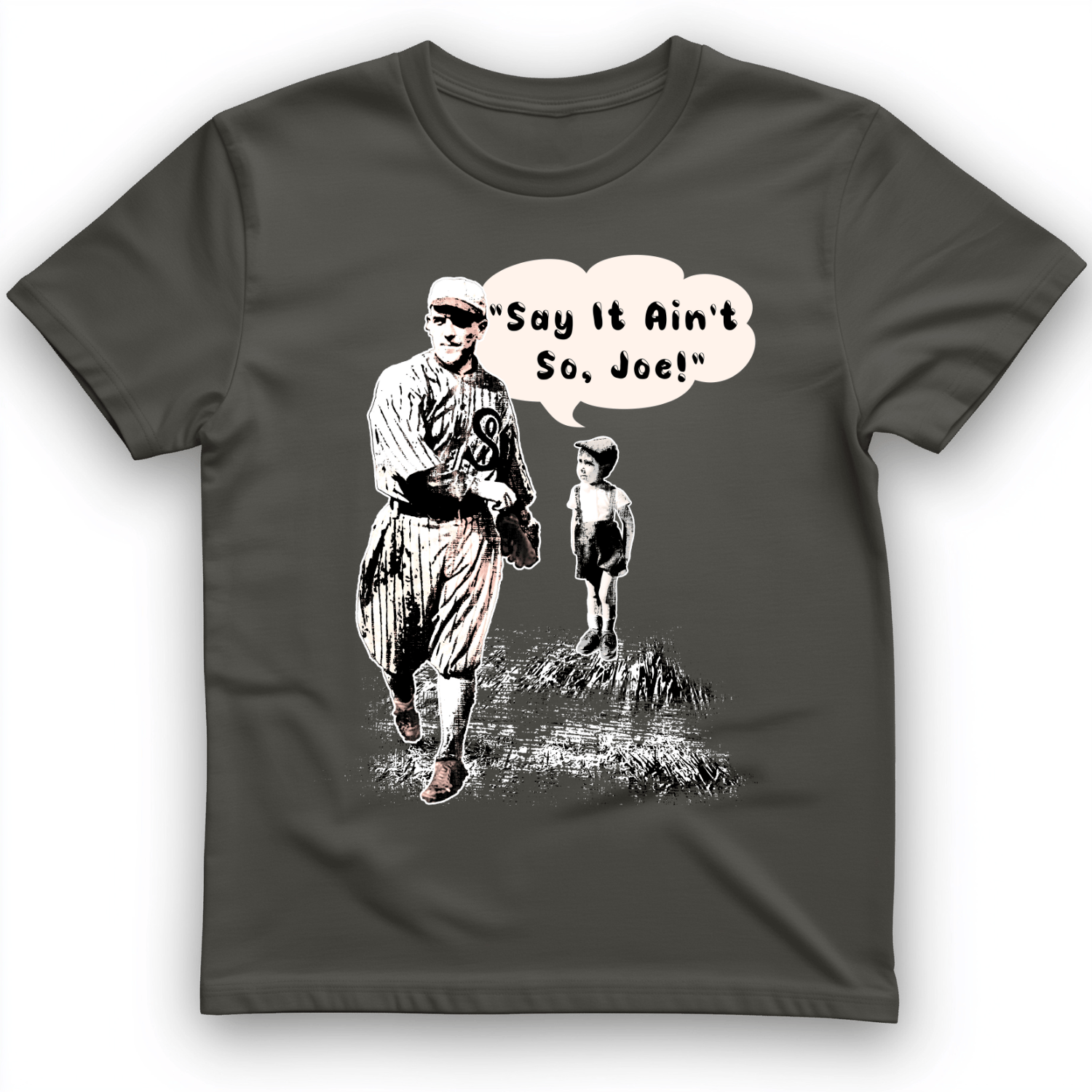 Shoeless Joe Jackson T-Shirt Charcoal / S