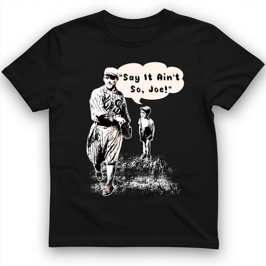 Shoeless Joe Jackson T-Shirt Black / S