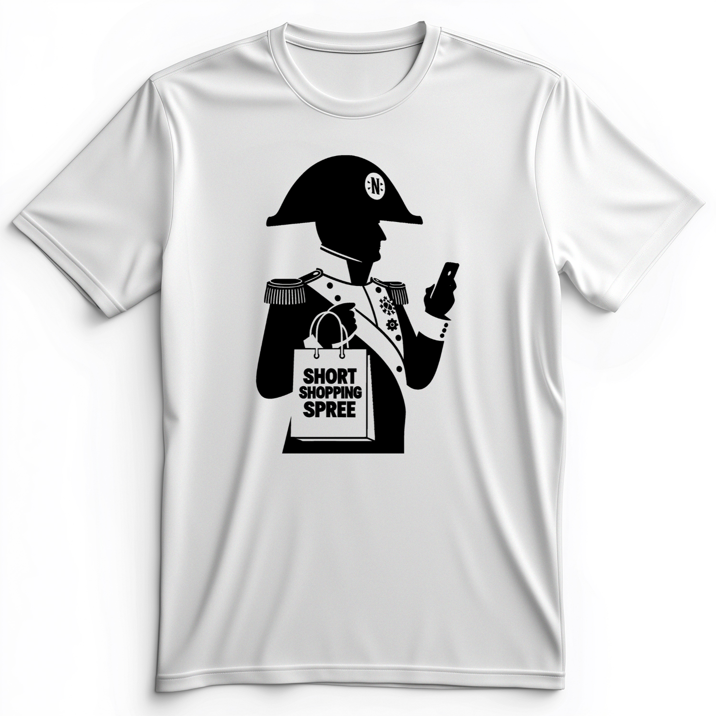 Short Shopping Spree Premium Tee White / S