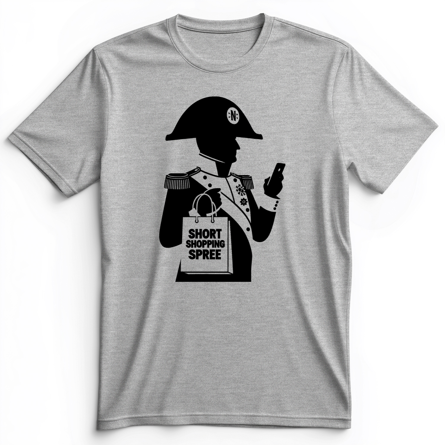 Short Shopping Spree Premium Tee Athletic Heather / S