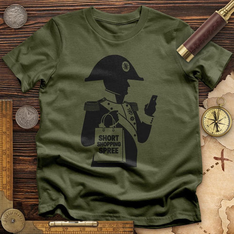 Short Shopping Spree T-Shirt Military Green / S