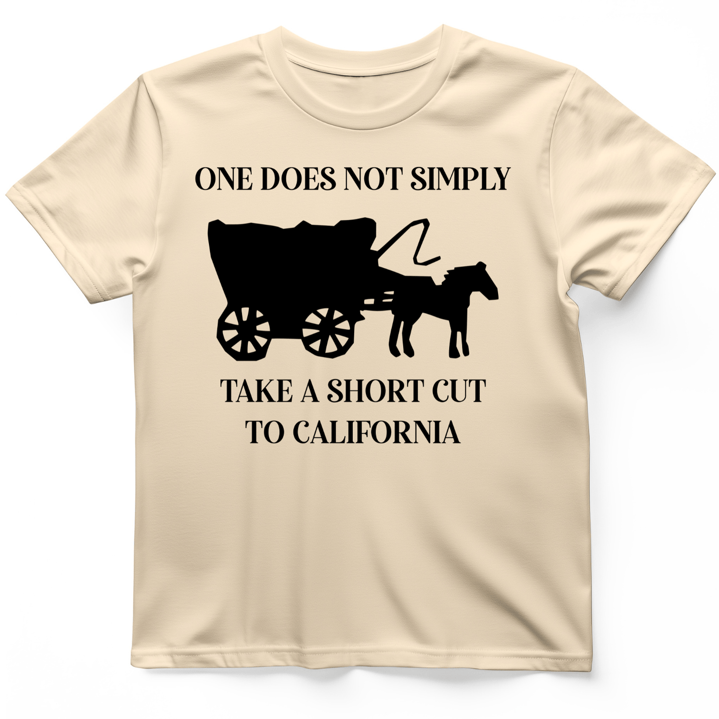 Shortcut to California T-Shirt Natural / S