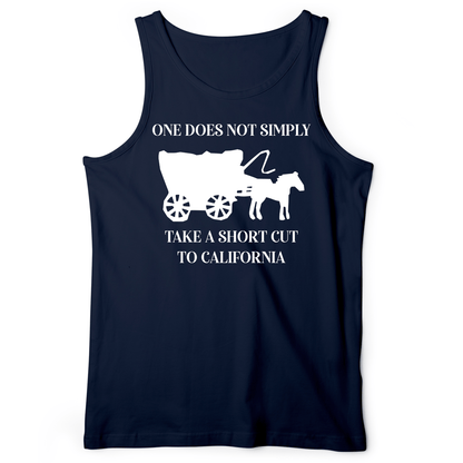 Shortcut To California Tank Navy / XS