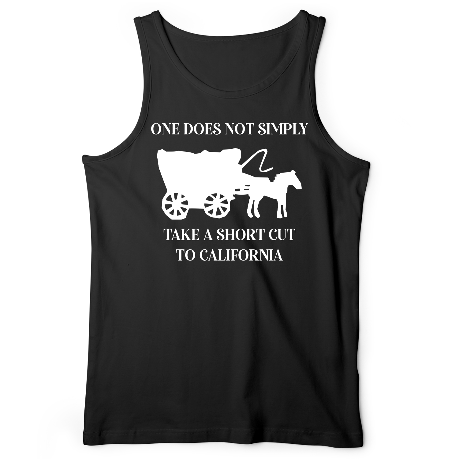 Shortcut To California Tank Black / XS