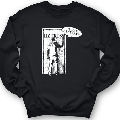 Shortest PM Crewneck Black / S