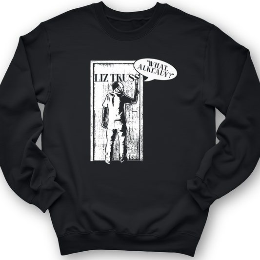 Shortest PM Crewneck Black / S