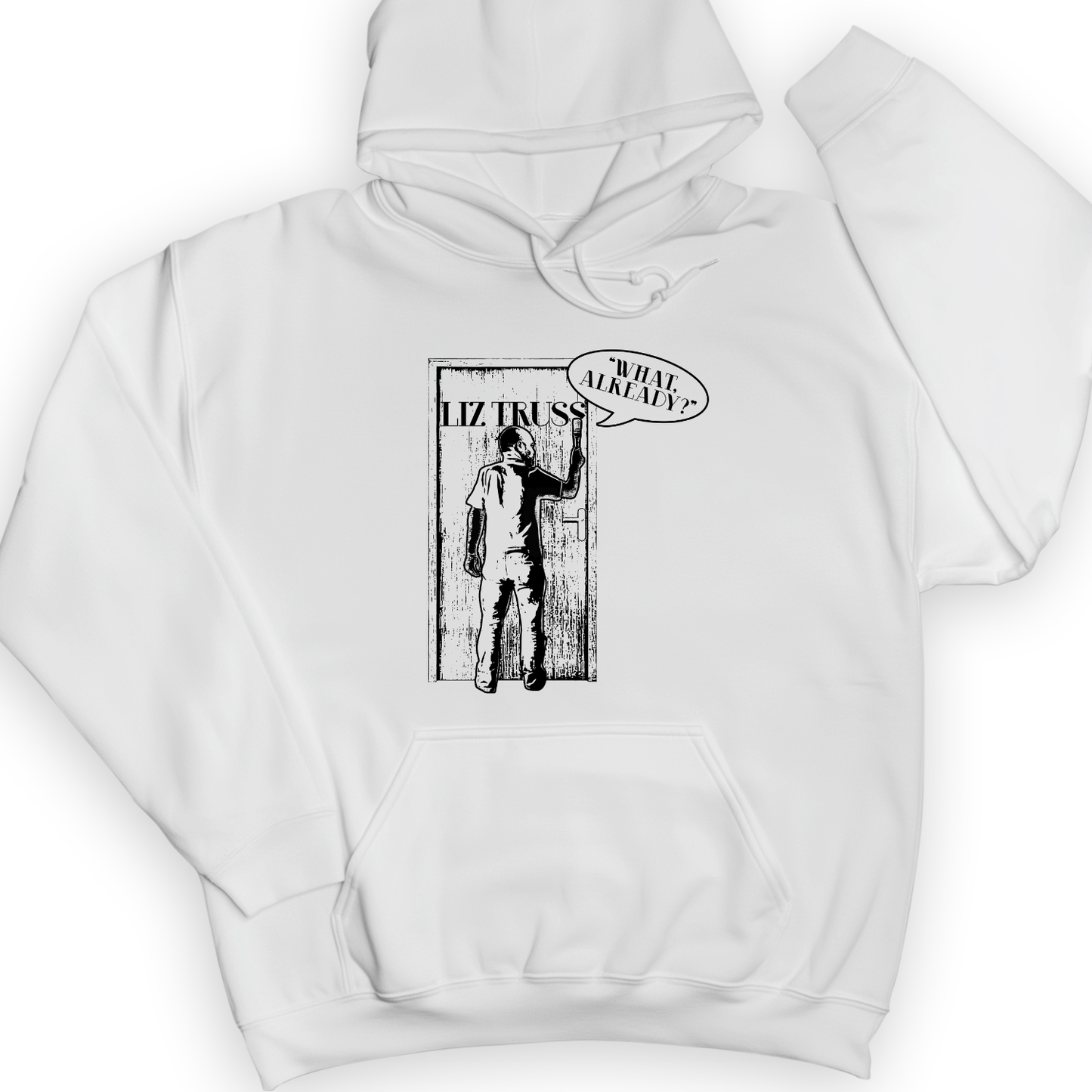 Shortest PM Hoodie White / S