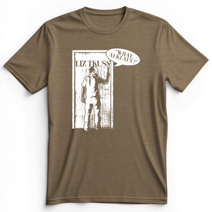 Shortest PM Premium Tee Heather Olive / S