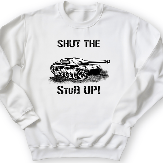 Shut The StuG Up Crewneck White / S