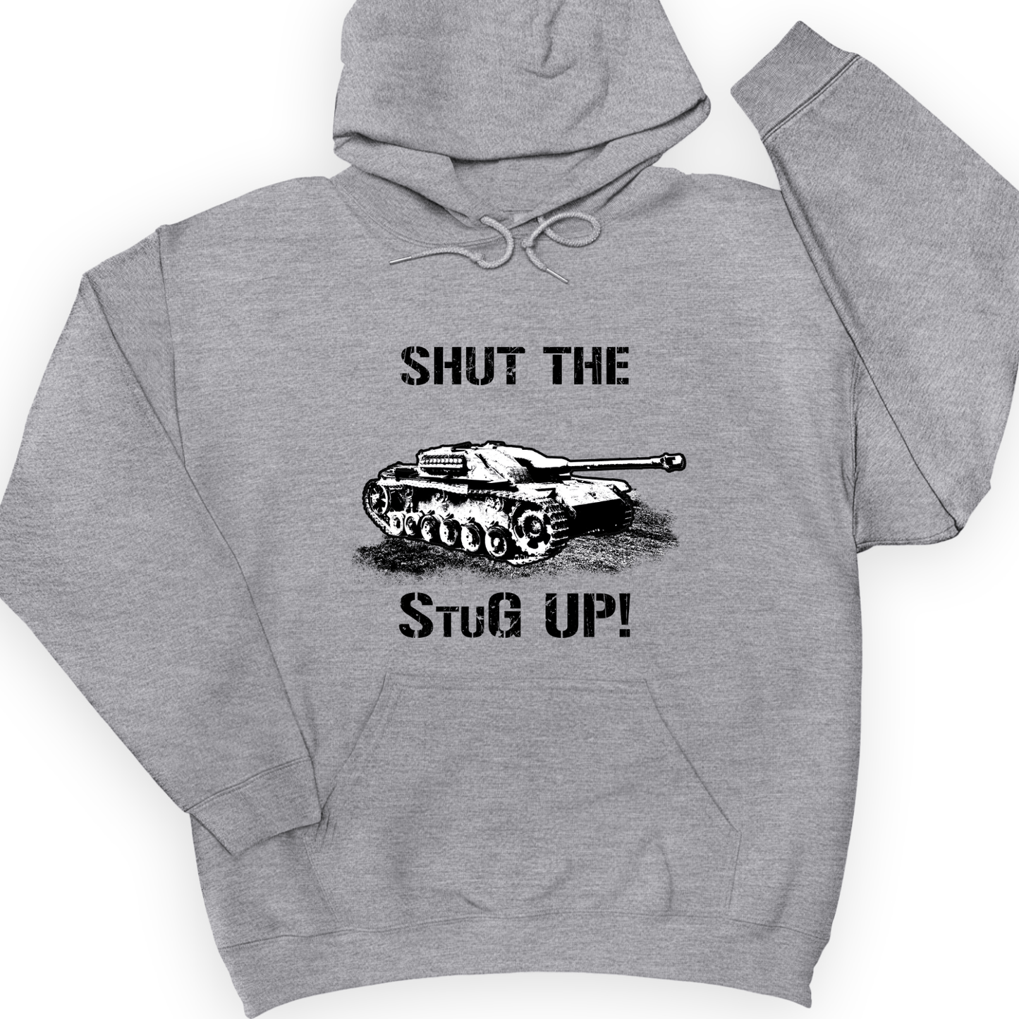 Shut The StuG Up Hoodie Sport Grey / S