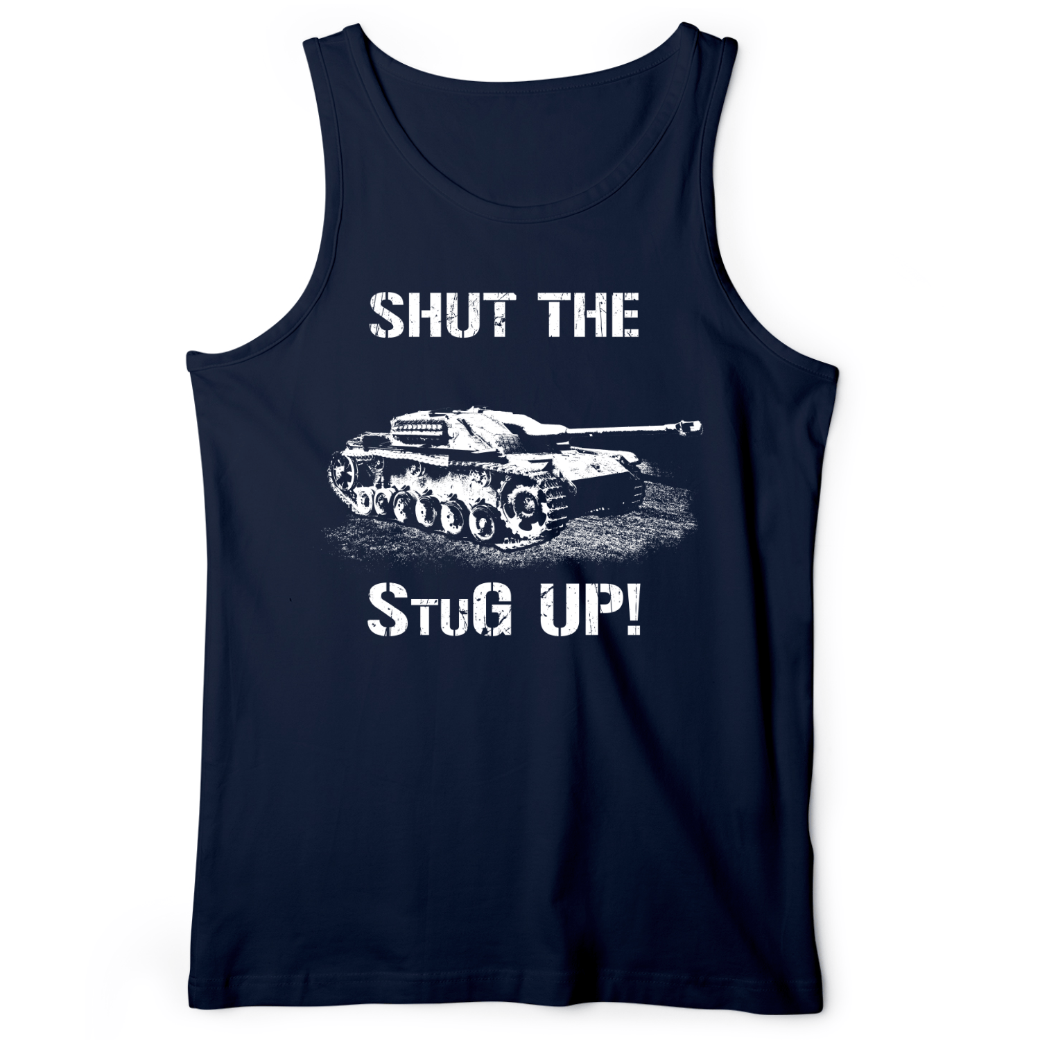 Shut The StuG Up Tank Navy / XS