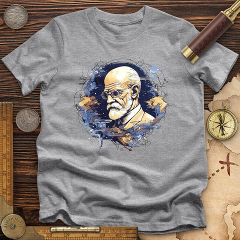 Sigmund Freud High Quality Tee Athletic Heather / S