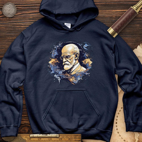 Sigmund Freud Hoodie Navy / S