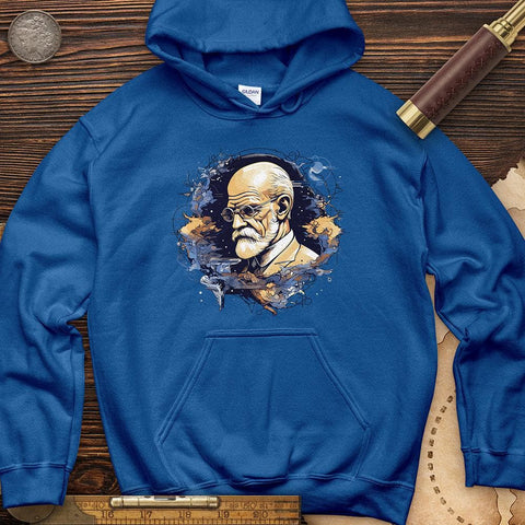 Sigmund Freud Hoodie Royal / S