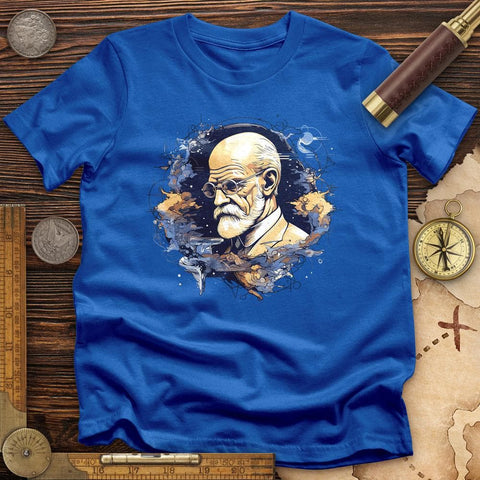 Sigmund Freud T-Shirt Royal / S