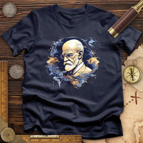 Sigmund Freud T-Shirt Navy / S