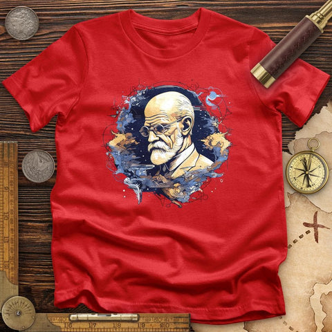Sigmund Freud T-Shirt Red / S