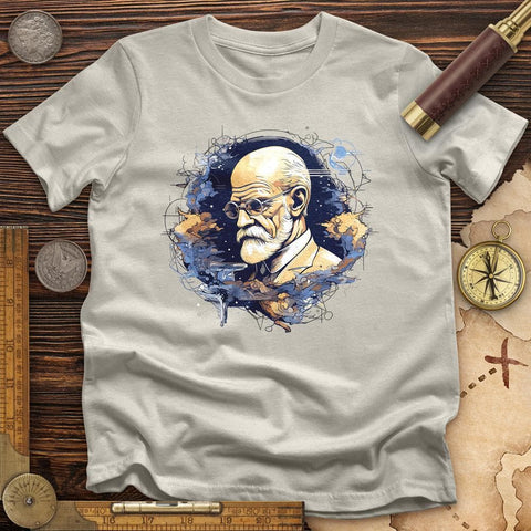 Sigmund Freud T-Shirt Ice Grey / S