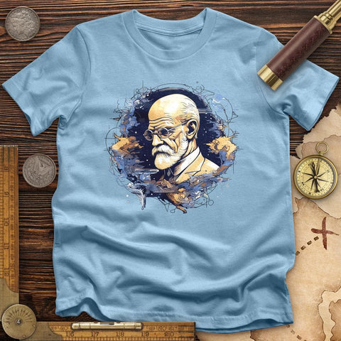 Sigmund Freud T-Shirt Light Blue / S
