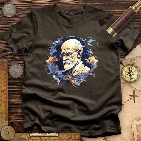 Sigmund Freud T-Shirt Dark Chocolate / S