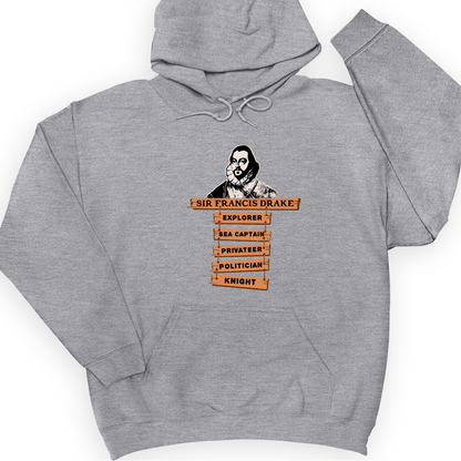 Sir Francis Drake Hoodie Sport Grey / S