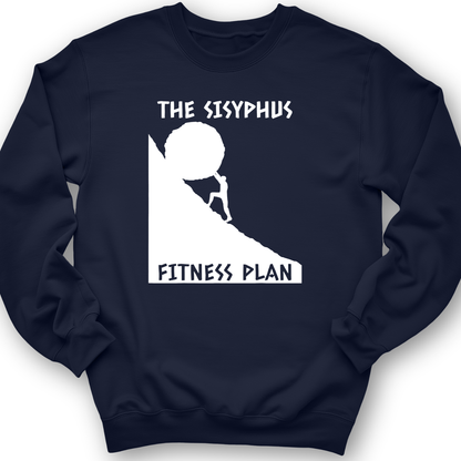 Sisyphus Fitness Plan Crewneck Navy / S