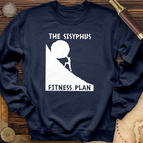 Sisyphus Fitness Plan Crewneck Navy / S