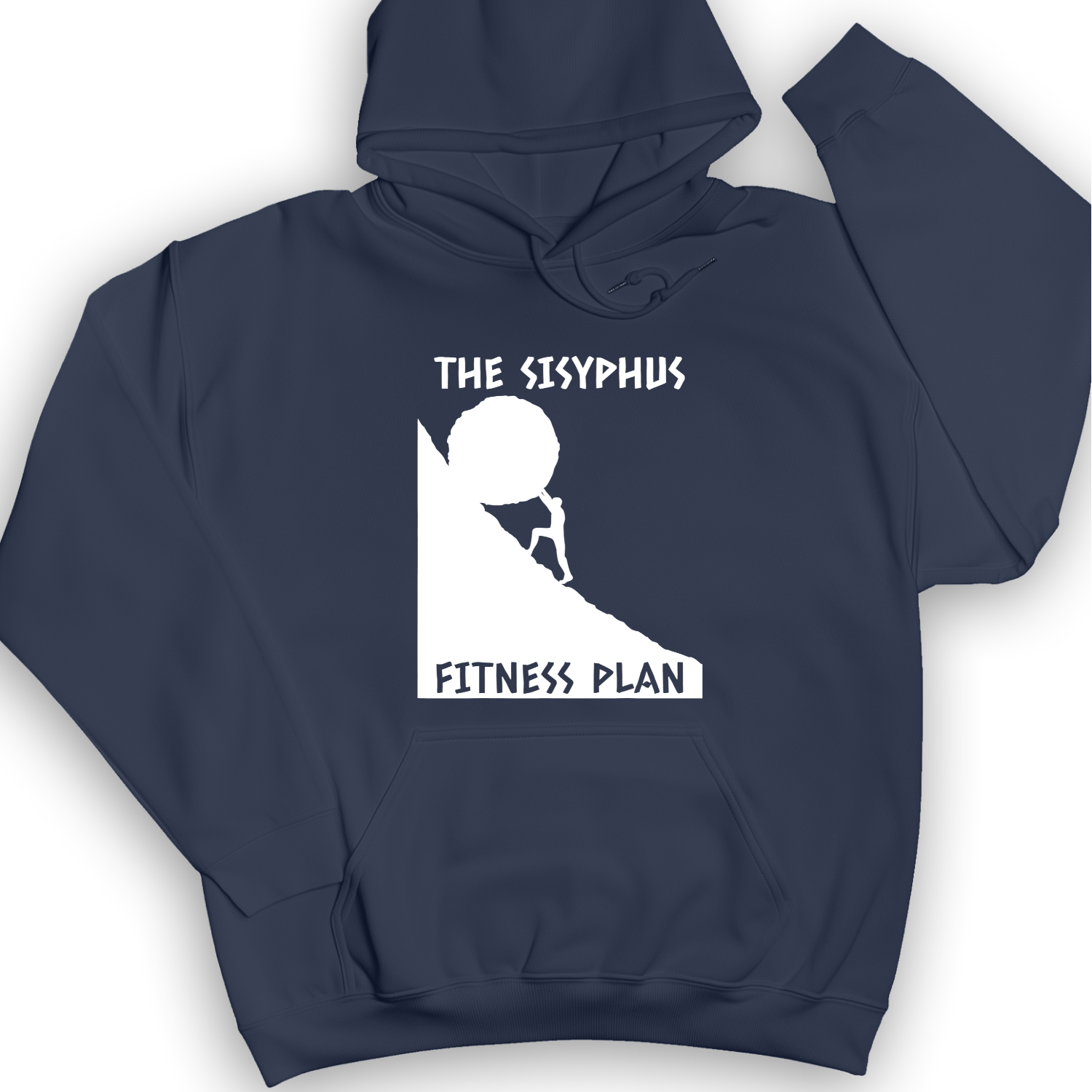 Sisyphus Fitness Plan Hoodie Navy / S