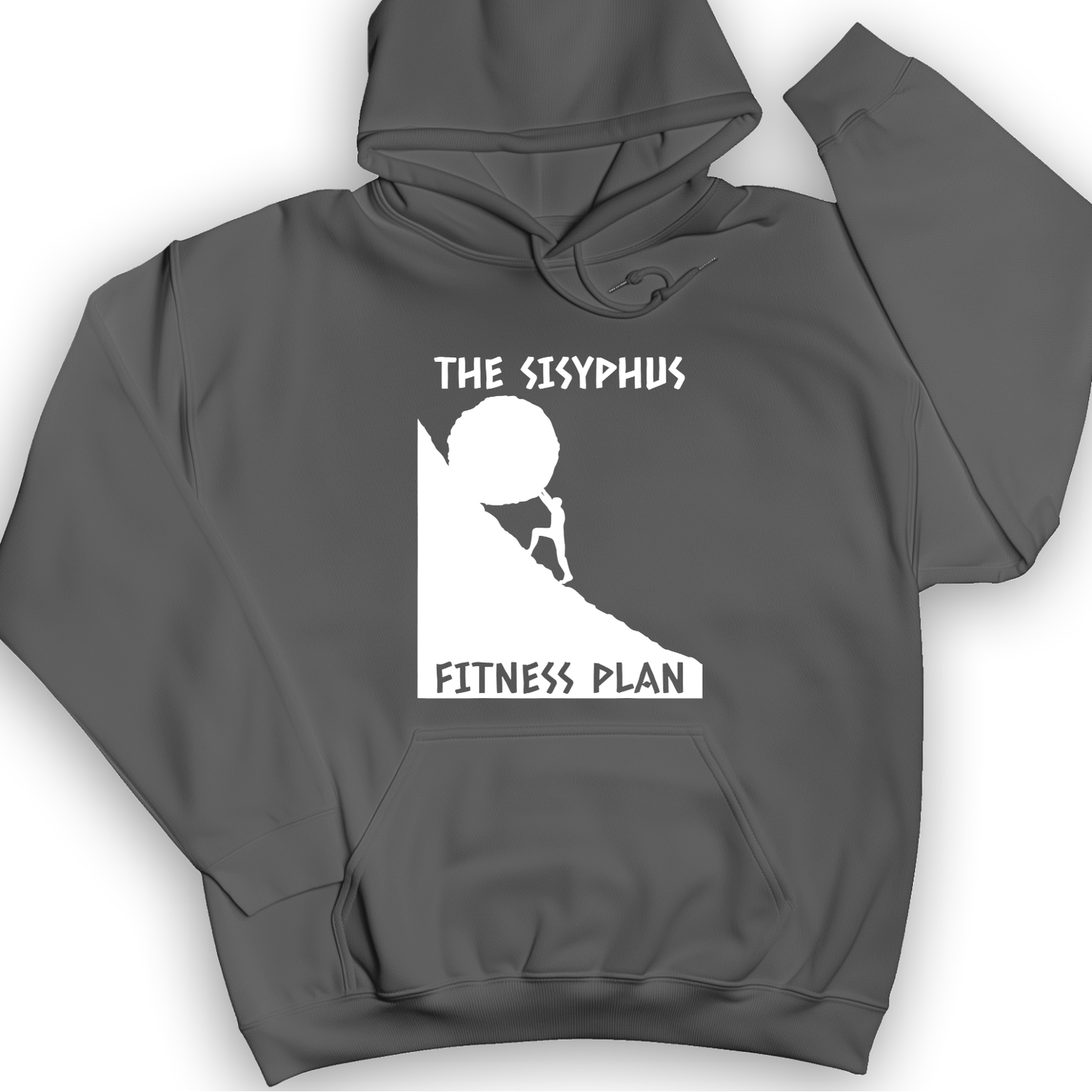 Sisyphus Fitness Plan Hoodie Charcoal / S