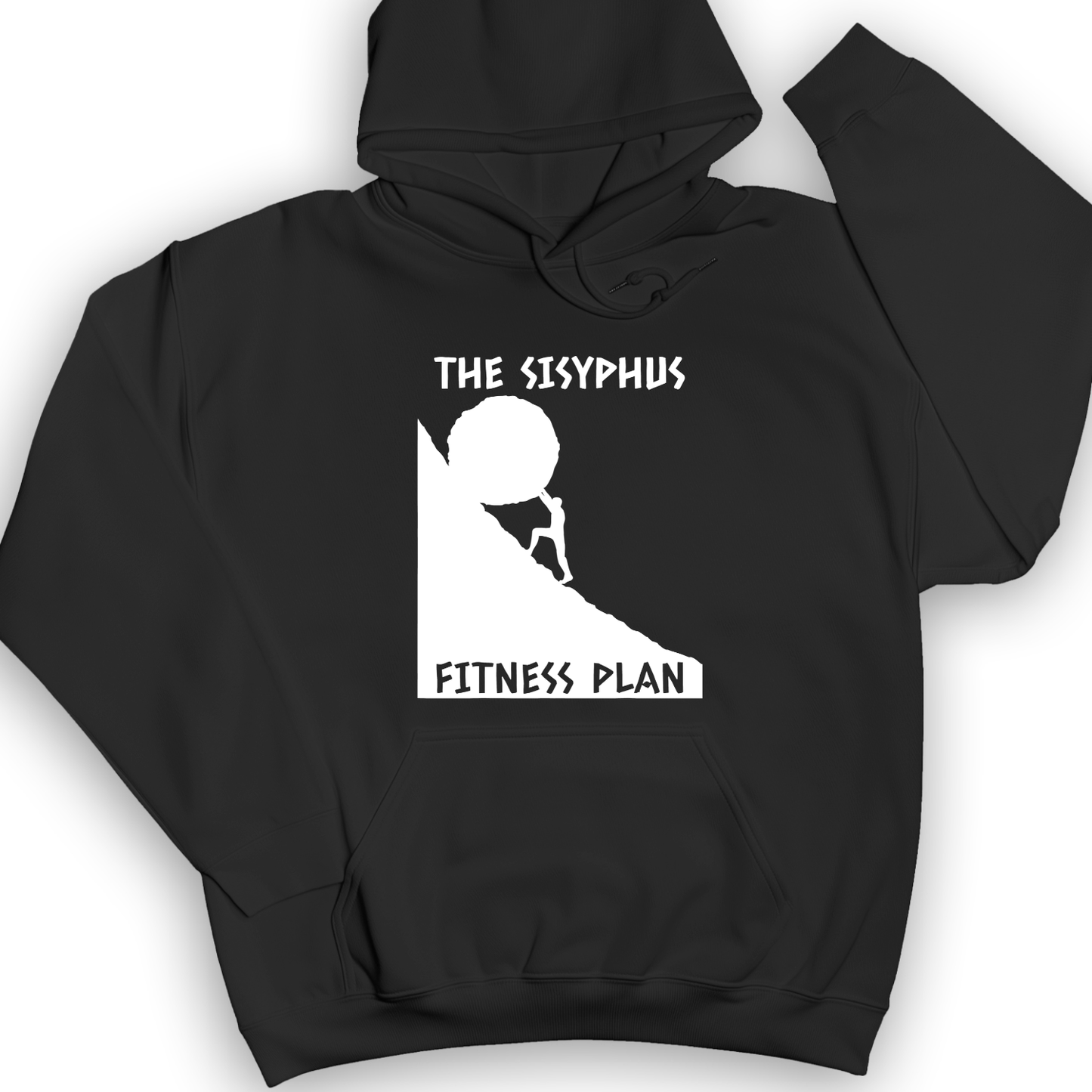 Sisyphus Fitness Plan Hoodie Black / S
