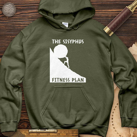 Sisyphus Fitness Plan Hoodie Military Green / S