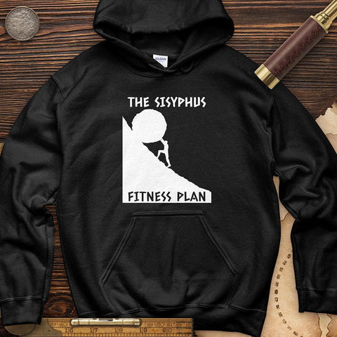 Sisyphus Fitness Plan Hoodie Black / S