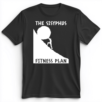 Sisyphus Fitness Plan Premium Tee Dark Grey Heather / S