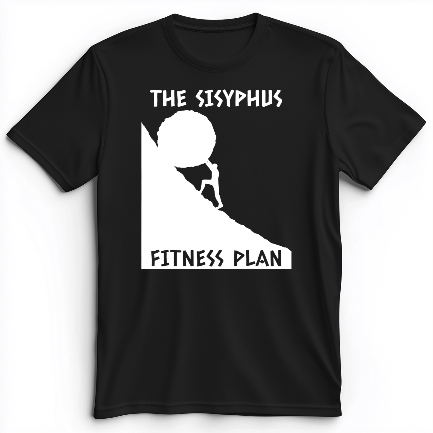 Sisyphus Fitness Plan Premium Tee Black / S