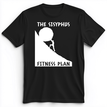 Sisyphus Fitness Plan Premium Tee Black / S