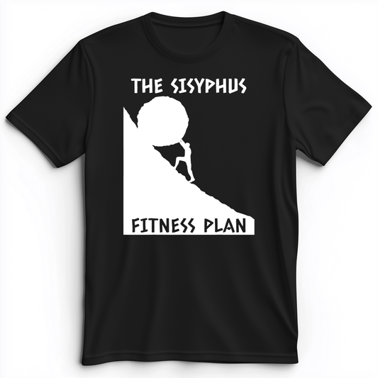 Sisyphus Fitness Plan Premium Tee Black / S