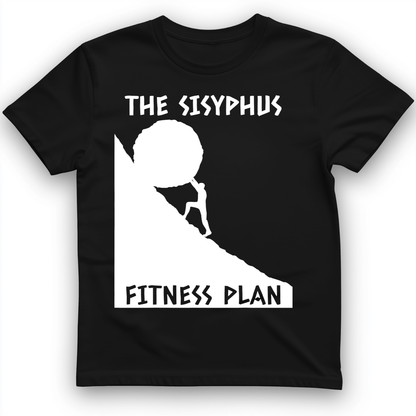 Sisyphus Fitness Plan T-Shirt Black / S