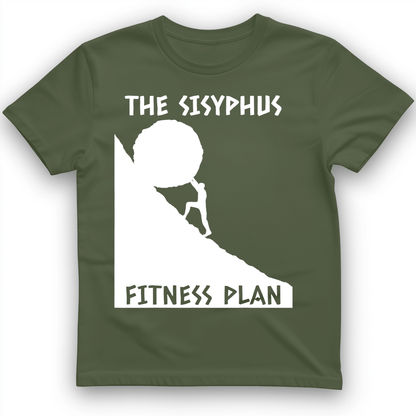 Sisyphus Fitness Plan T-Shirt Military Green / S