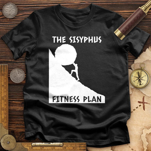 Sisyphus Fitness Plan T-Shirt Black / S